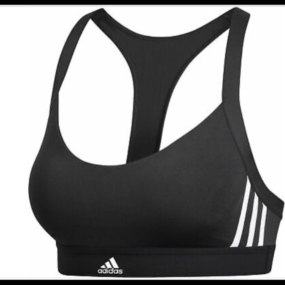 Adidas Black sports bra